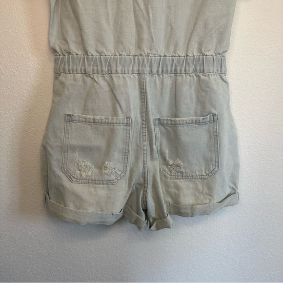 Bluivy Light Blue Denim Romper – Size Medium, New with Tags - Picture 8 of 8